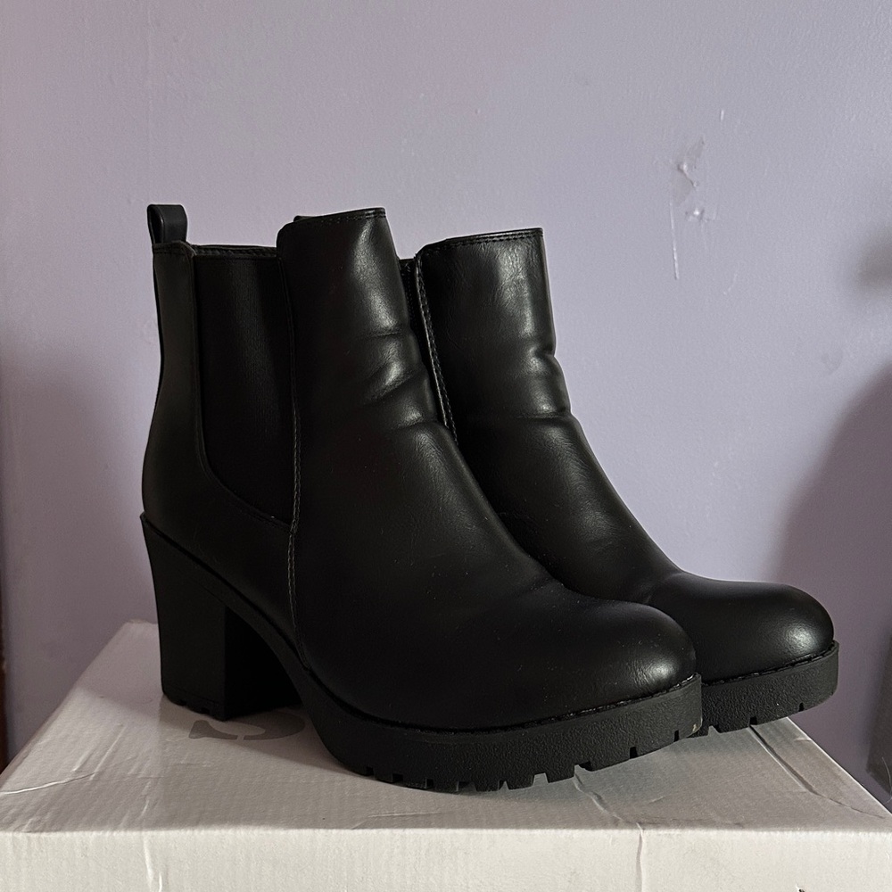 Black Ankle Booties